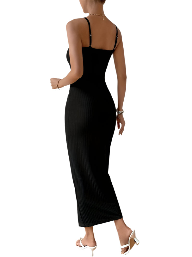 Dorothy - Cami-Kleid mit Rüschen und Schlitz