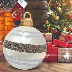 Aufblasbare Weihnachtsbaumkugel
