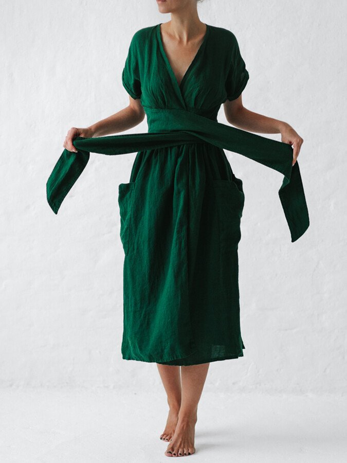 Esmeralda - Lässiges Kleid in mittellanger Länge