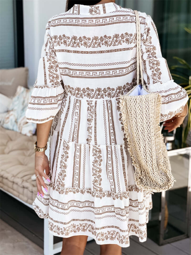 Ria - Boho-Sommerkleid mit Rüschen