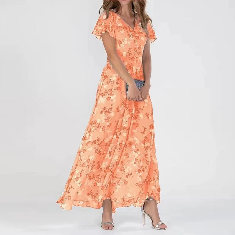 Jade | Farbenfrohe elegante Kleid