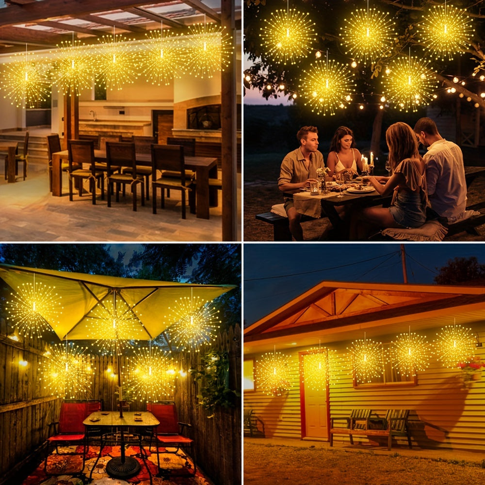 Solare Sphärenlichter Strahlende Weihnachtsdekoration