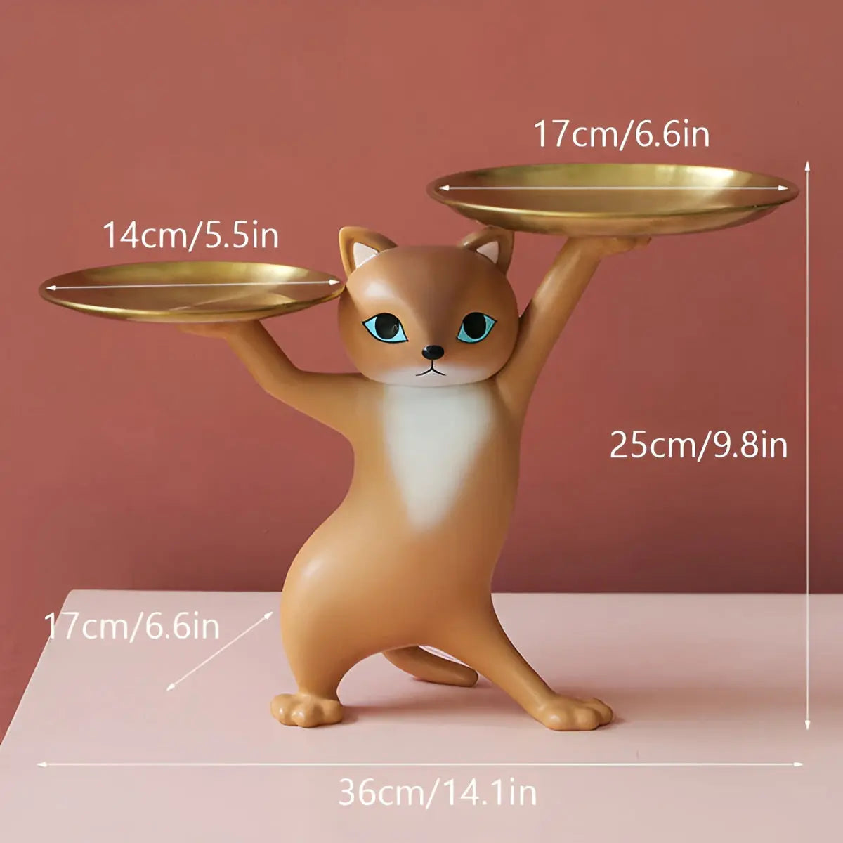 TabbyTidy – dekorativer Katzenaufhänger für Kleinigkeiten