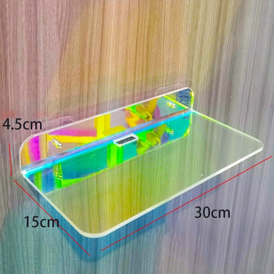 AcryLuxe - Schlanke und vielseitige schwebende Regale