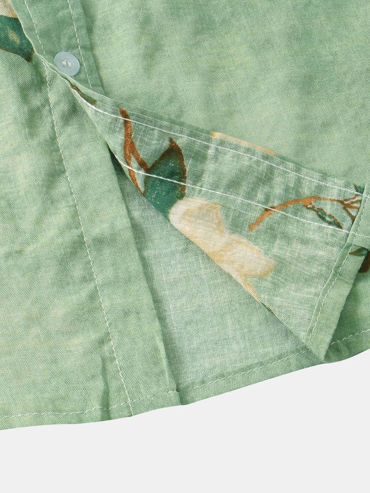 Helle - Blomsterdruck Button-Down Hemd