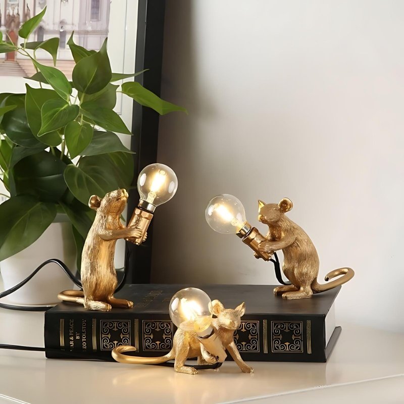 LumoMouse - Dekorative Tischlampe mit legendärer Mäuseform