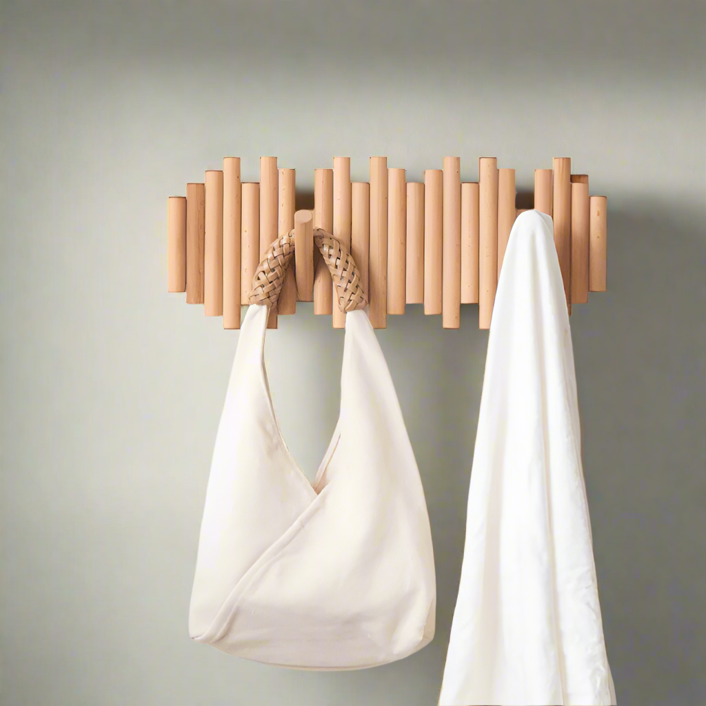 TimberTide – Modernes Wandregal aus Holz