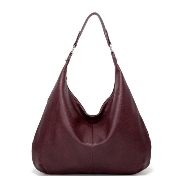 Marlene | Elegante Schultertasche aus Leder