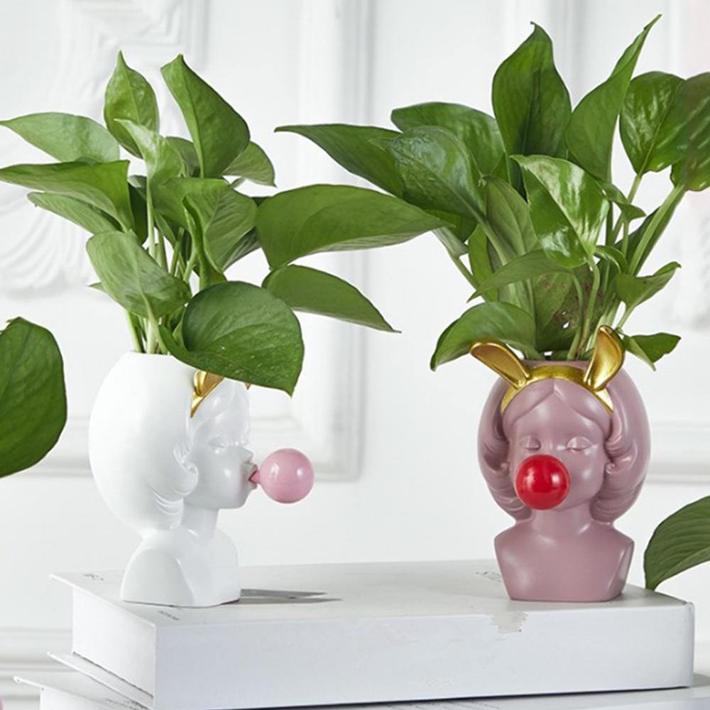 BloomMuse – Elegante Pflanzenbox für das Gesicht mit künstlerischem Flair
