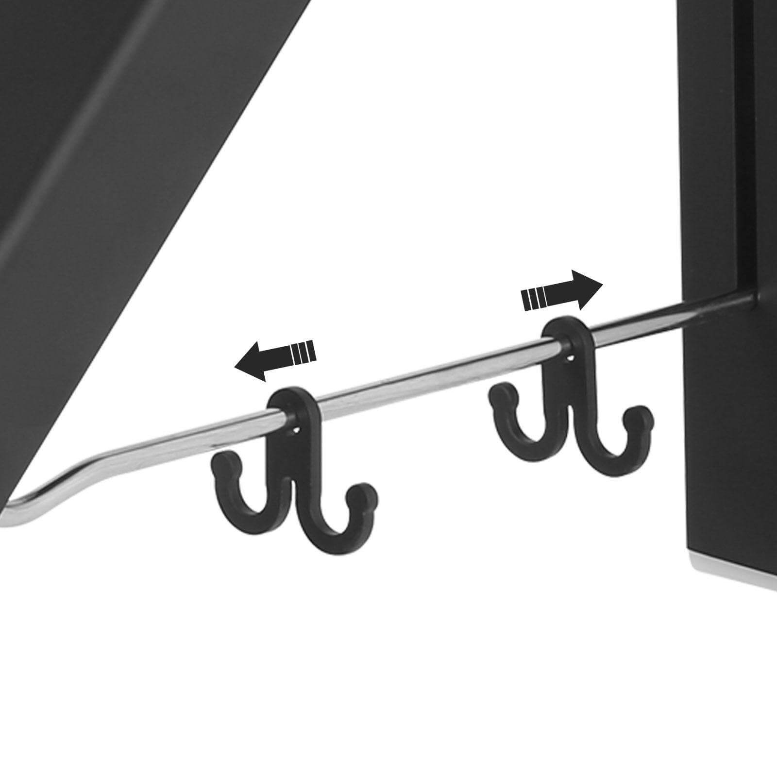 FlexiDry - Zusammenklappbarer, an der Wand montierbarer Wäscheständer