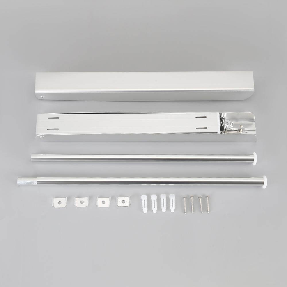 FlexiDry - Zusammenklappbarer, an der Wand montierbarer Wäscheständer