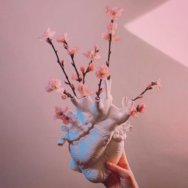 ArteVita - Kreative Anatomische Herzvasen Dekoration