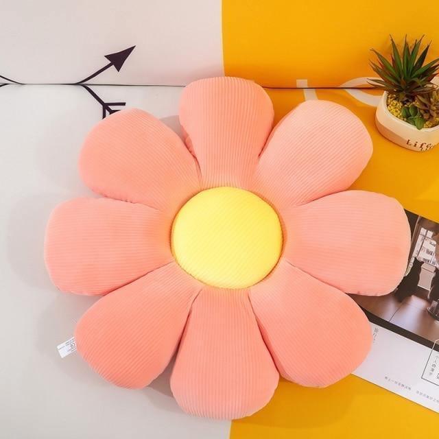FloraNest | Elegantes blüteninspiriertes Kissen