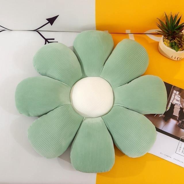 FloraNest | Elegantes blüteninspiriertes Kissen