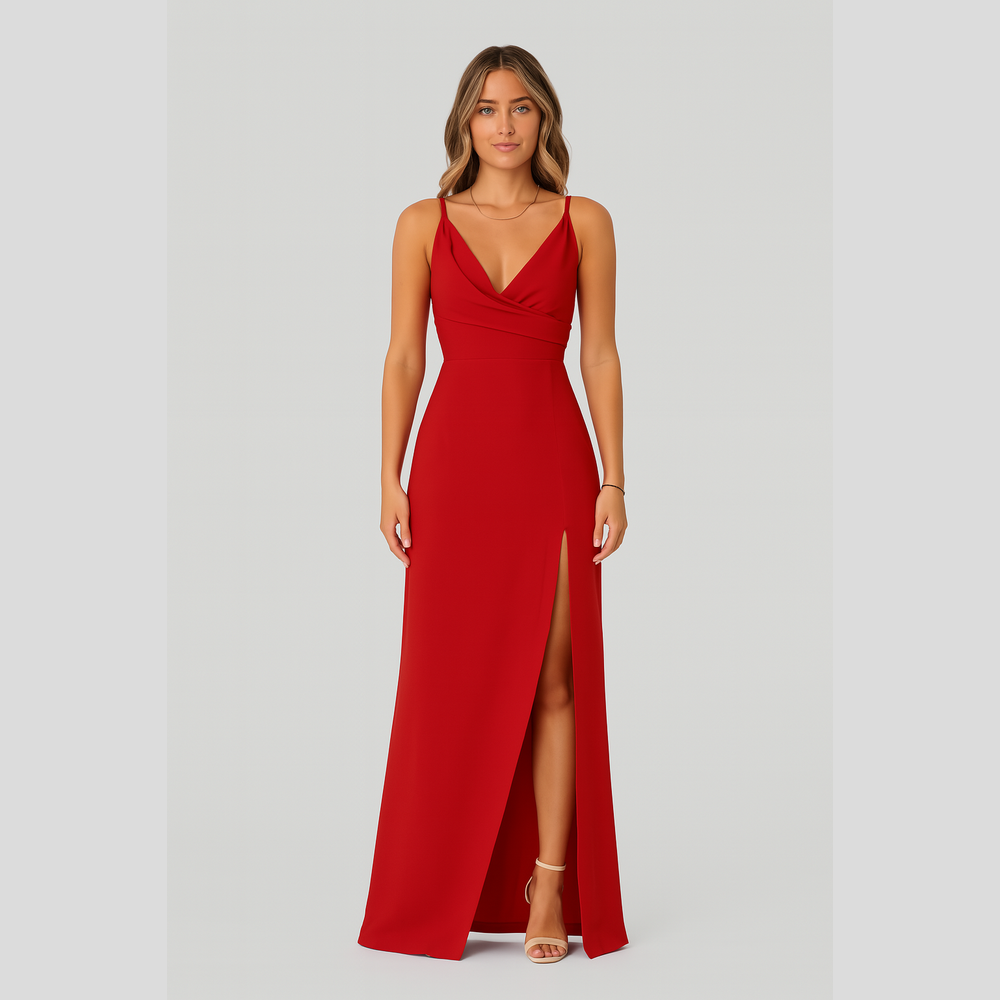Olivia - Sommerkleid aus Satin