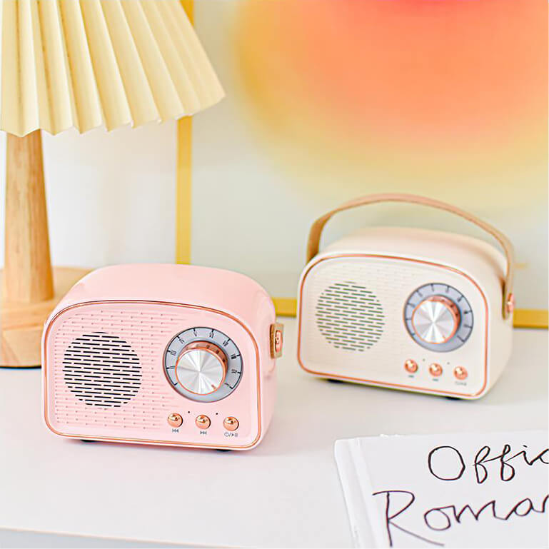 SoundEcho - Vintage Bluetooth-Lautsprecher mit FM-Radio