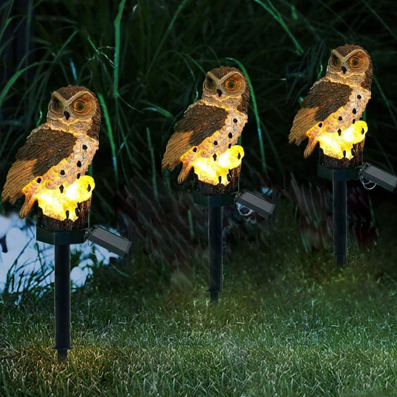 SolarOwl Laterne - Solarbetriebene havelampe