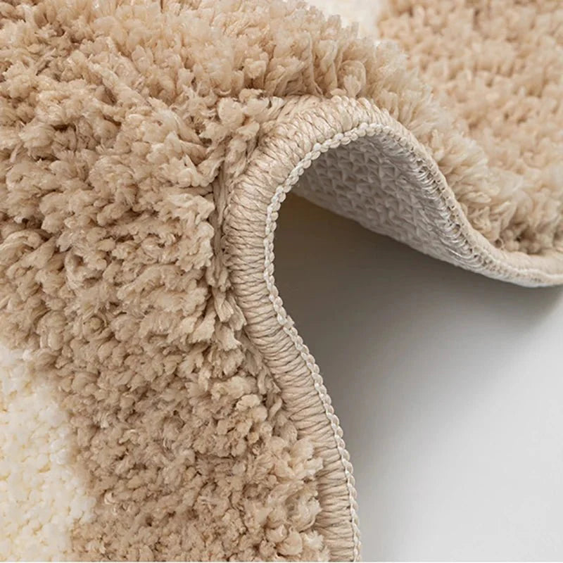 Liva – Moderne Badeteppich mit Rutschfestem Design und Muster