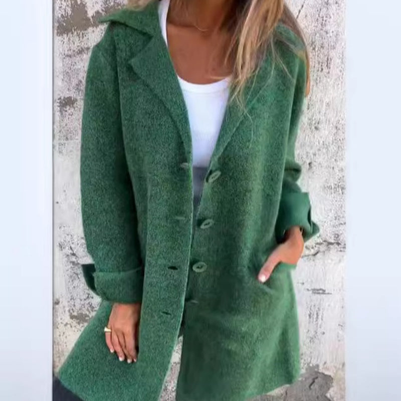 Mila | Elegante und bequeme Jacke in halblanger Länge