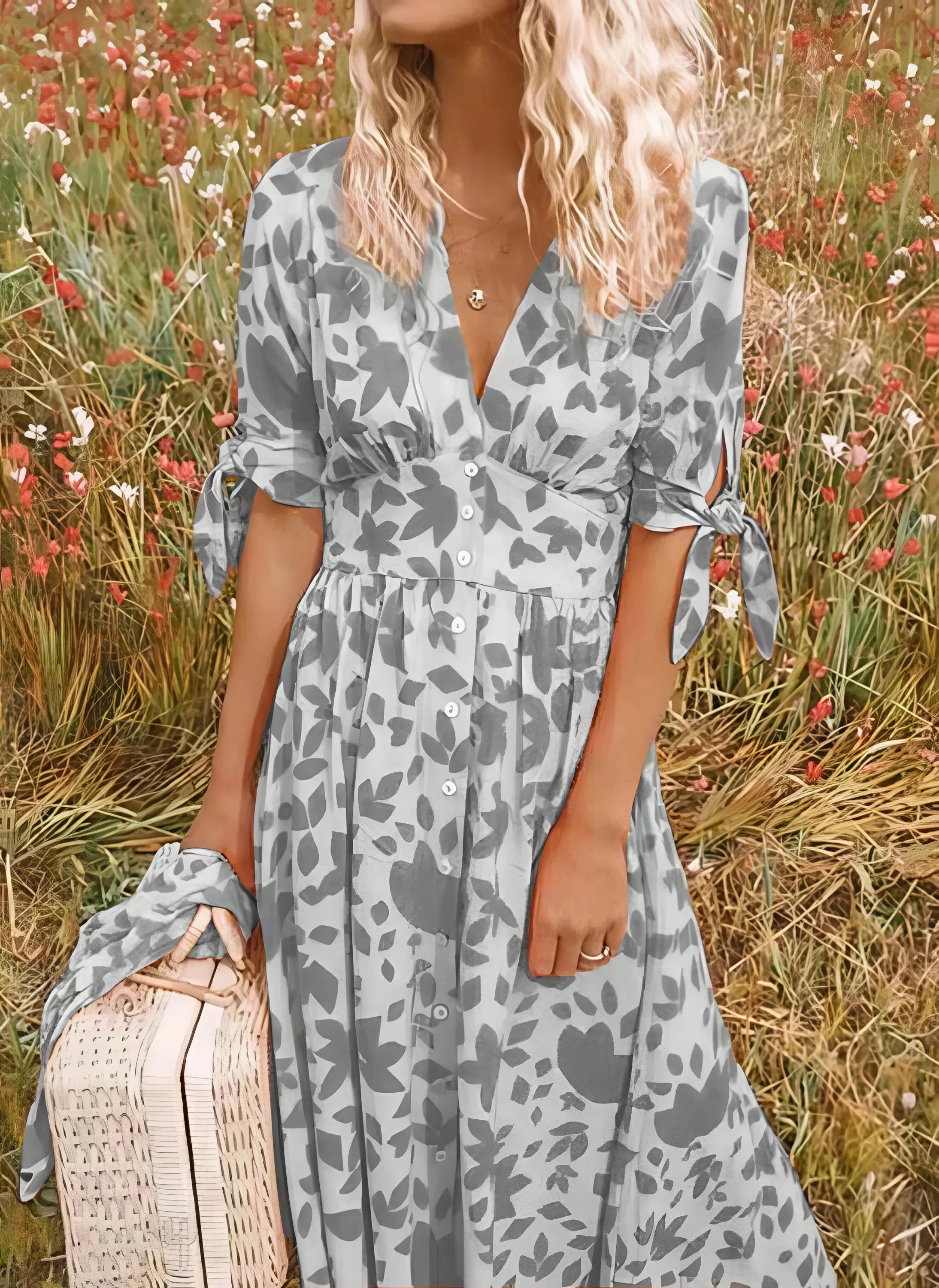 Loisa - Einzigartige Sommer-/Frühlingkleid